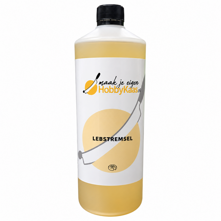 Hobby Kaas Lebstremsel 1 liter – Grootverpakking voor vaak kaasmaken