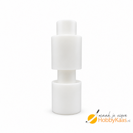 Hobby Kaas Microgeperforeerde kaasvorm 1 kg met volger | Zachte kaas