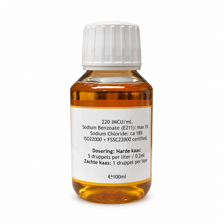 Hobby Kaas Microbieel stremsel 100 ml met doseerspuit – 220 IMCU