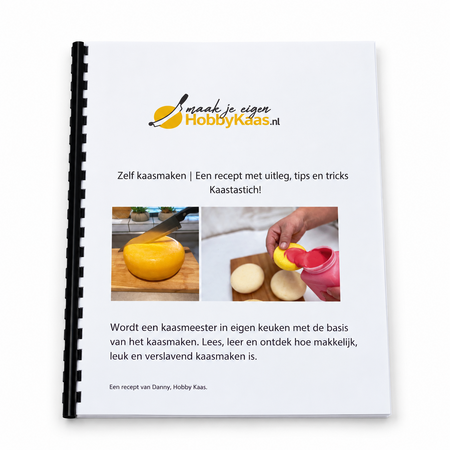 Hobby Kaas Complete Gouda kaasmaakset met plateaupers | Kaaswiel 800 g
