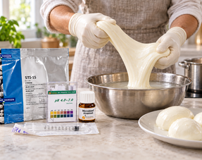 Zelf Mozzarella maken