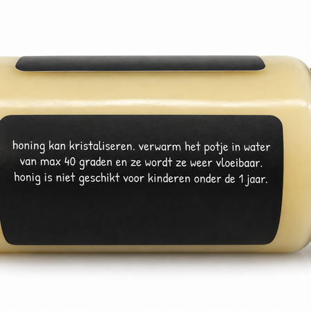 Eigen merk Koolzaadhoning van de lokale imker | 275 gram
