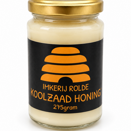 Eigen merk Koolzaadhoning van de lokale imker | 275 gram