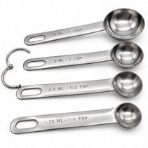 Maatlepel set 1,25–15 ml