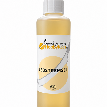 Hobby Kaas Dierlijk stremsel 250 ml – Voor regelmatig en groter kaas maken