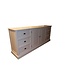 Dressoir Lopik  wit 240cm