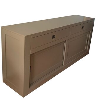 Kasten van de Koning Dressoir design Hasselt taupe 200cm