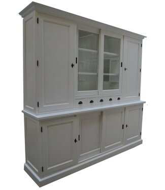 Kasten van de Koning Buffetkast wit Gieten 240 x 230cm