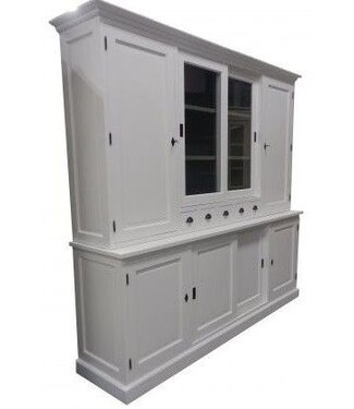 Kasten van de Koning Buffetkast wit - grijs Gieten 240 x 230cm