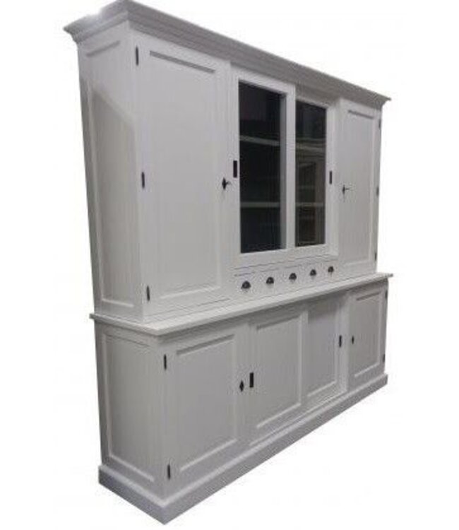 Buffetkast wit - grijs Gieten 240 x 230cm