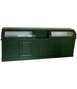 Kasten van de Koning Dressoir mosgroen Bastiaan 260cm