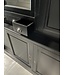 Buffetkast zwart - wit Gieten 240 x 230cm