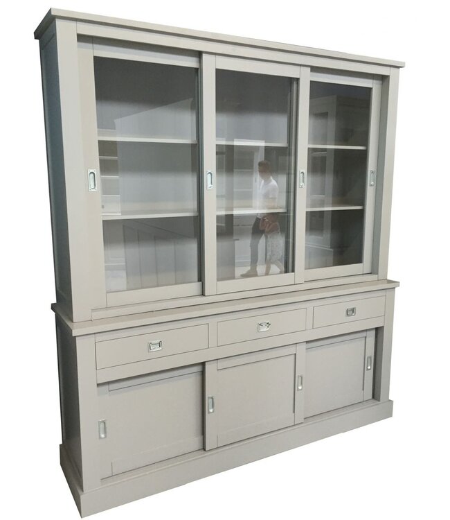 Buffetkast grijs Gouda 200cm