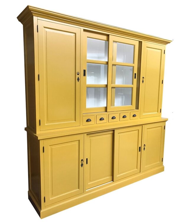 Gele buffetkast Gieten 240 x 230cm