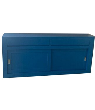 Kasten van de Koning Dressoir design Design blauw 220cm