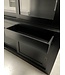 Buffetkast XL design zwart - roze 260 x 240cm