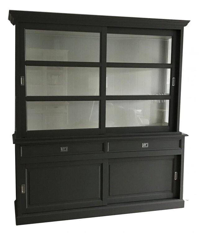 Buffetkast grijs Montfoort 2 200cm RVS