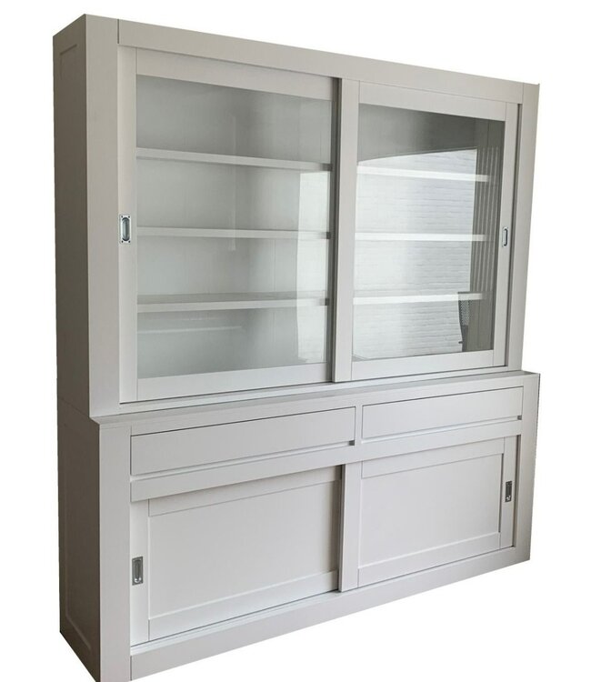 Buffetkast wit design soft close 200cm