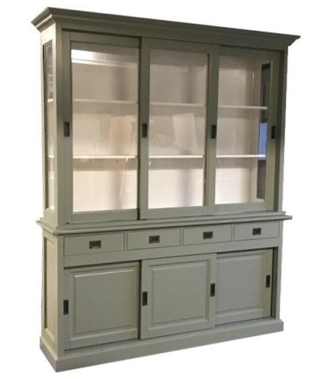 Buffetkast Engels groen Jubbega 180cm