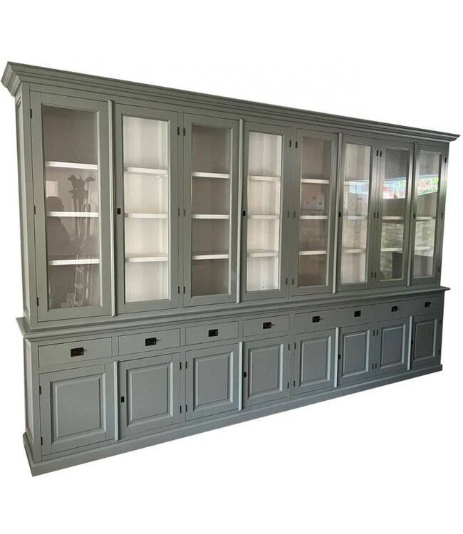 Buffetkast Dronten XXL Engels groen 400cm