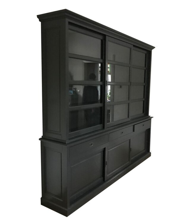 Buffetkast antraciet Hemrik XL 260 x 240cm