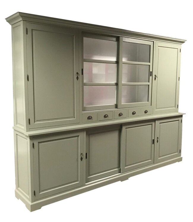 Buffetkast Engels groen Gieten 300 x 230cm