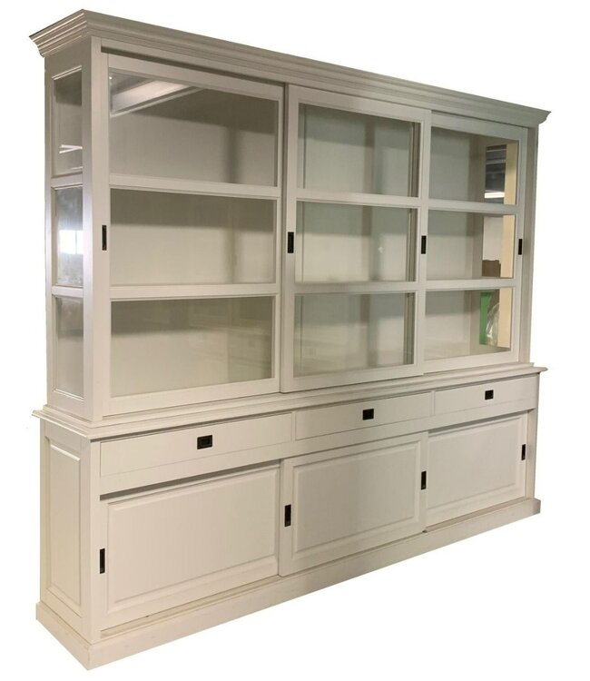 Buffetkast wit Putten XXL 300 x 240cm soft close