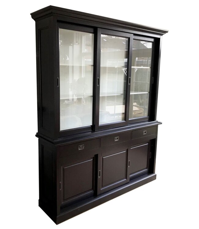 Buffetkast donkerblauw Horst 180cm