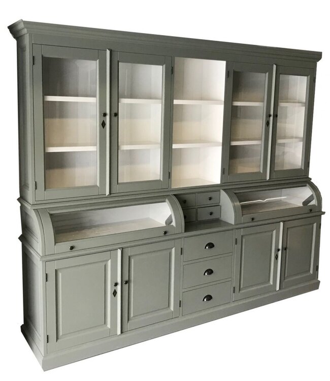 Buffetkast Bastiaan Engels groen 260cm