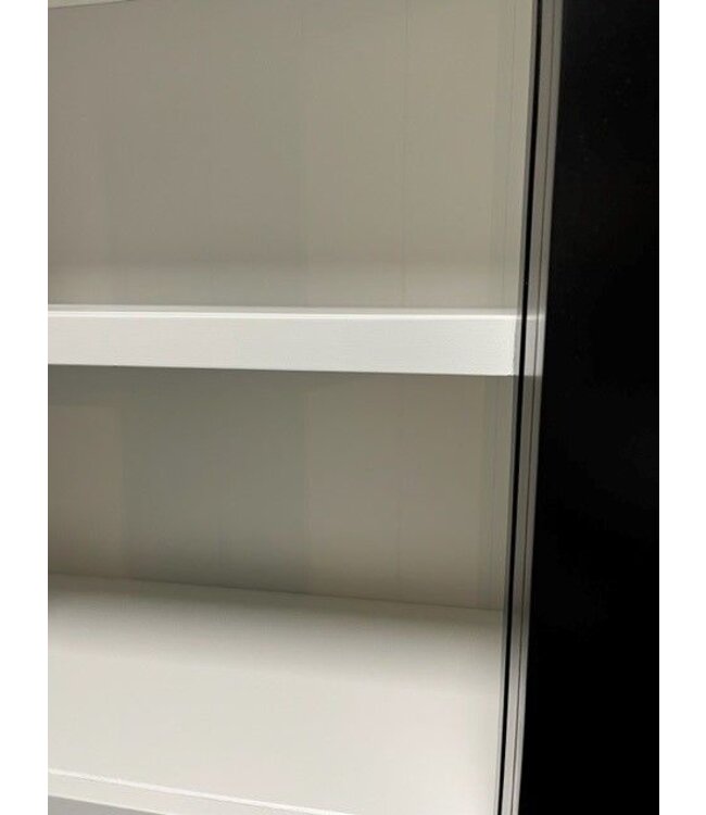 Buffetkast zwart - wit Enschede 240cm soft close