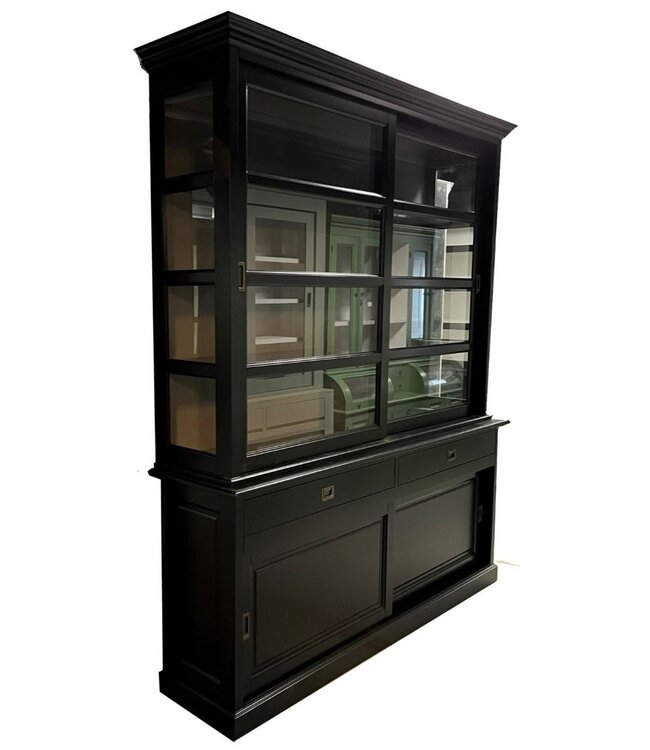 Buffetkast zwart - grijs Nijkerk 200 x 240cm