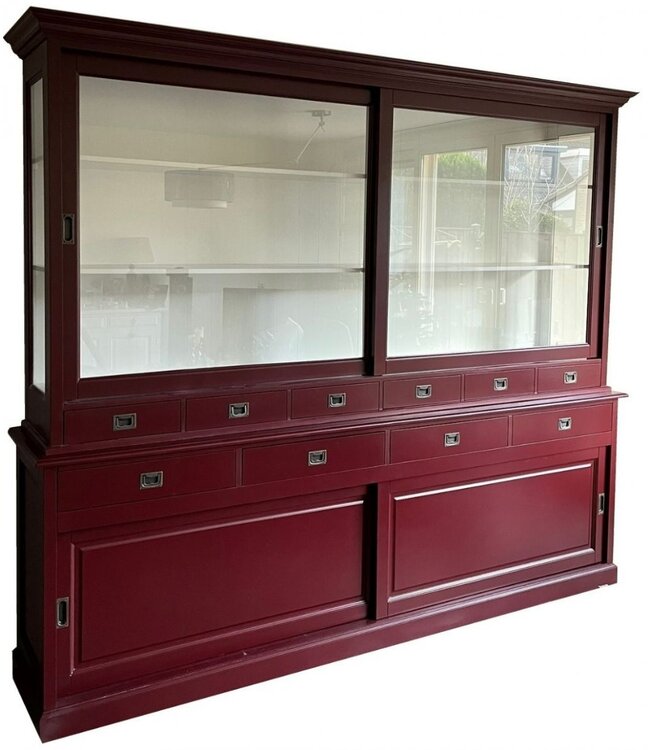 Buffetkast wijnrood Almere 260cm