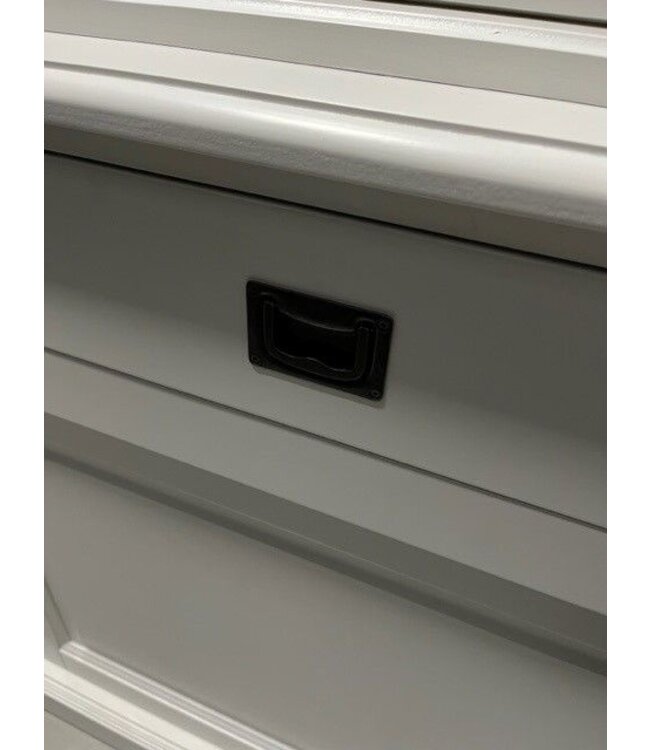 Buffetkast wit Deurne 200cm dichte middendeur