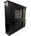 Buffetkast zwart - grijs Gieten 260 x 230cm