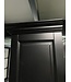 Buffetkast Dronten zwart met dichte deuren 220cm