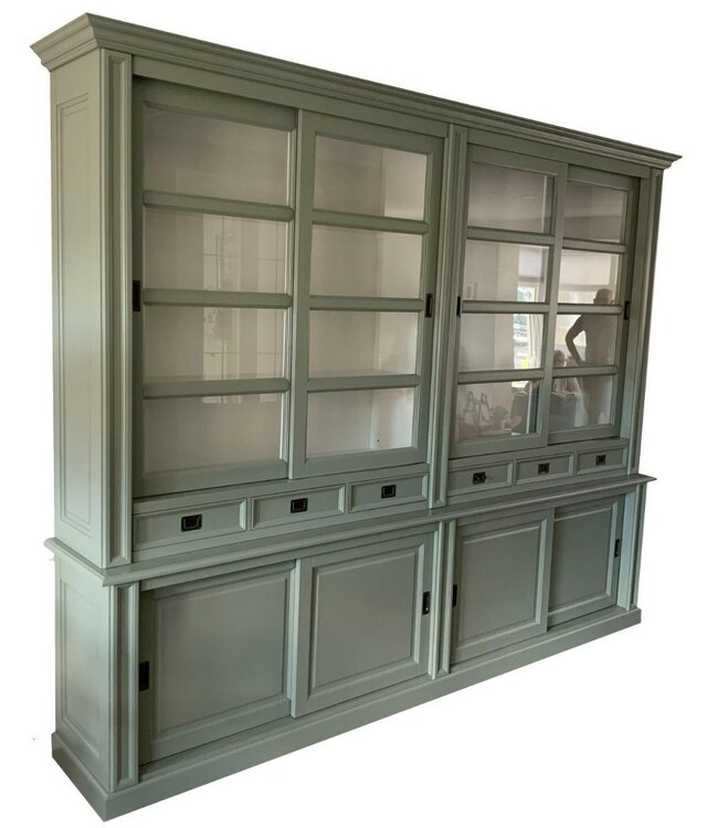 Buffetkast Engels groen Utrecht XL 300 x 240cm