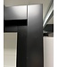 Buffetkast zwart - grijs design 240cm soft close