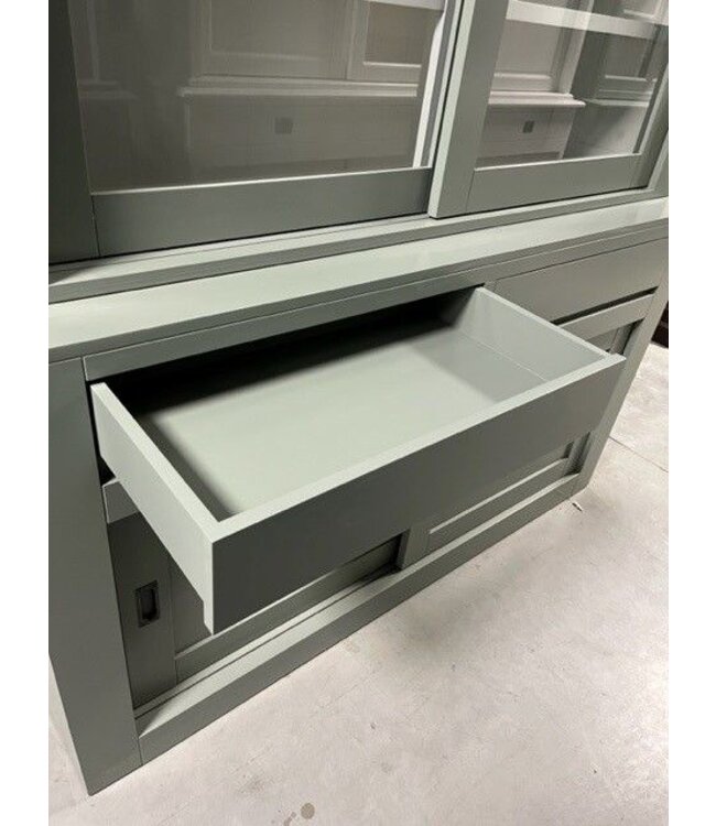 Buffetkast Engels groen design 180cm soft close