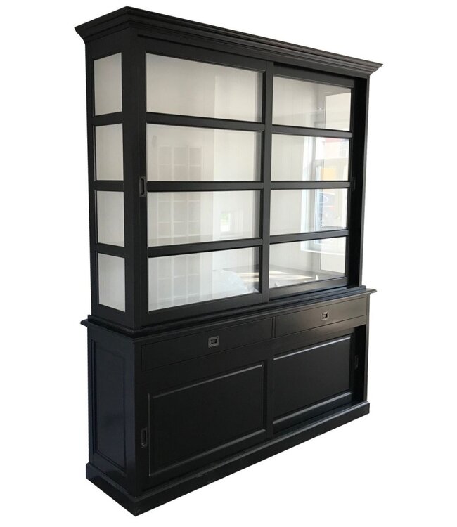 Buffetkast zwart Nijkerk 200 x 240cm