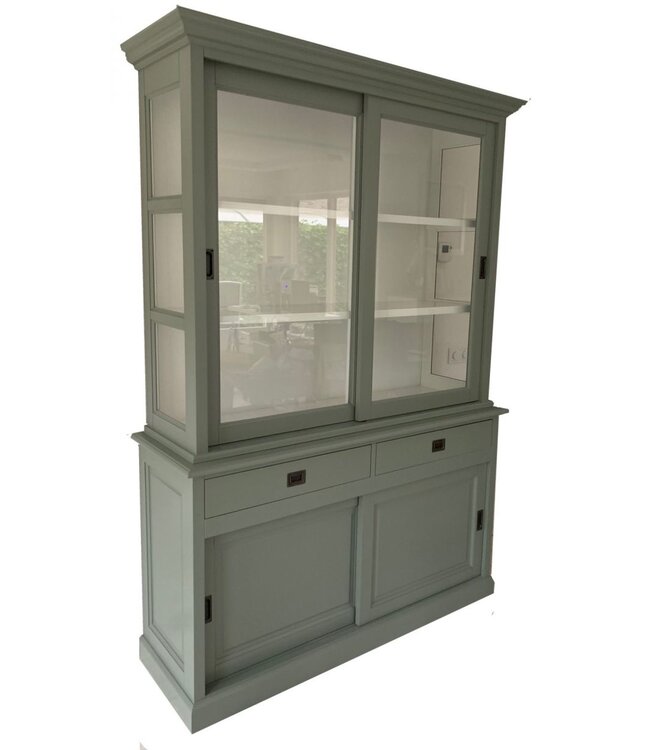 Buffetkast Engels groen Elst 160cm