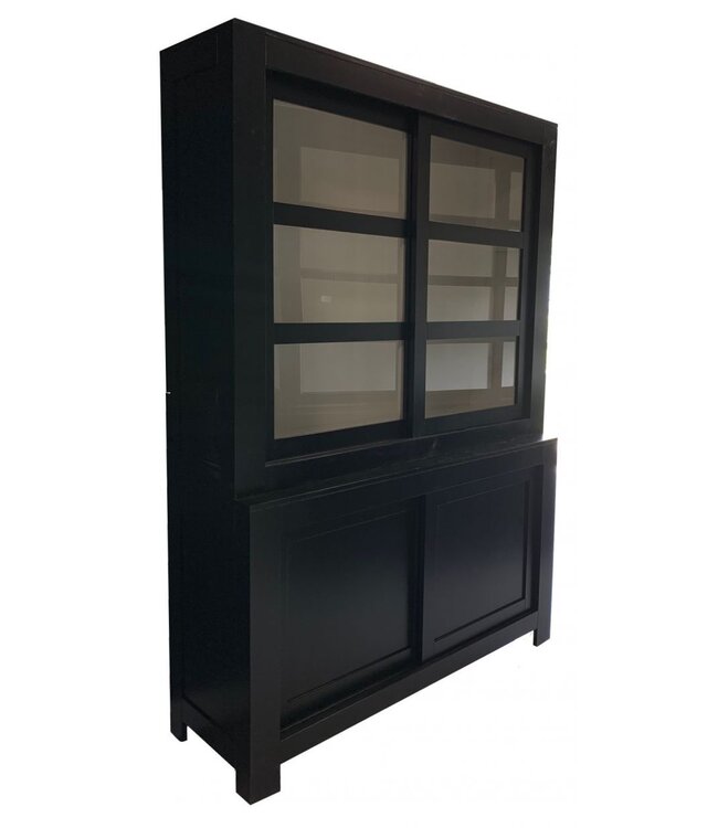 Buffetkast zwart - Rucphen 160cm