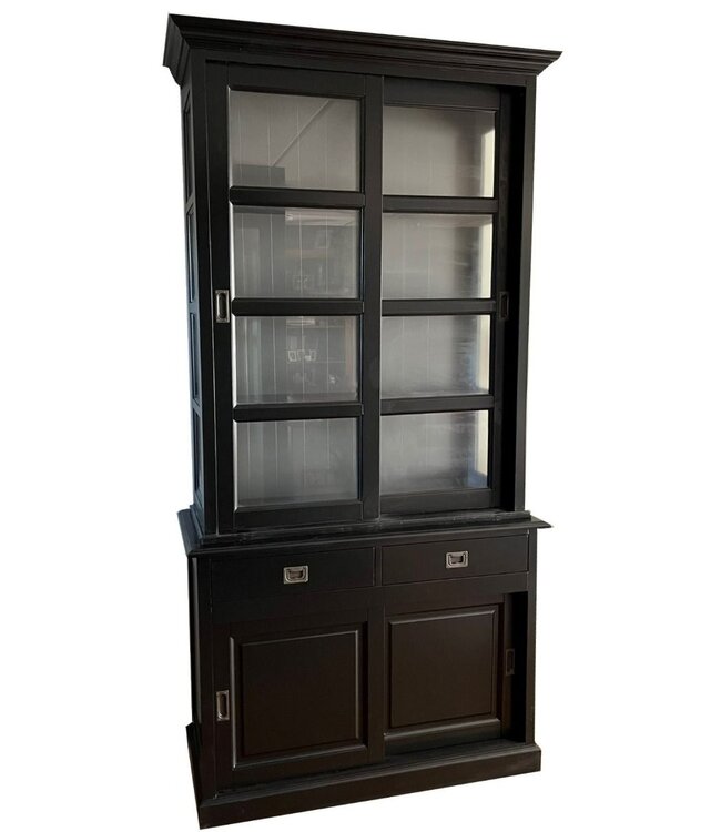 Buffetkast zwart - grijs Nijkerk 120 x 240cm