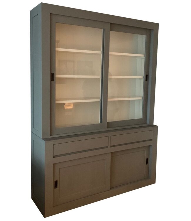 Buffetkast grijs design XL soft close 180 x 240cm