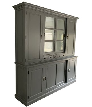 Kasten van de Koning Buffetkast grijs Gieten 240 x 230cm