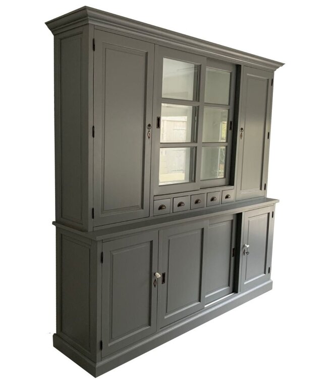 Buffetkast grijs Gieten 240 x 230cm