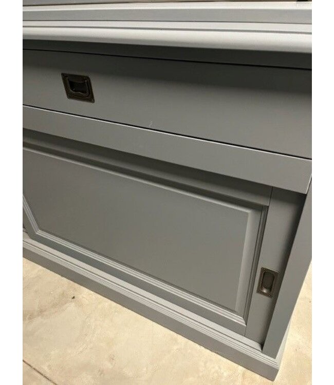 Buffetkast pelsgrijs Putten 240cm soft close