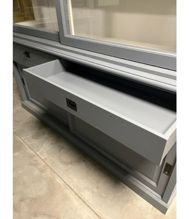 Buffetkast pelsgrijs Putten 240cm soft close