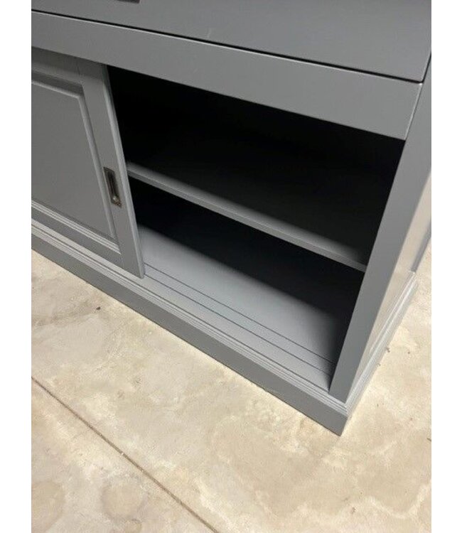 Buffetkast pelsgrijs Putten 240cm soft close