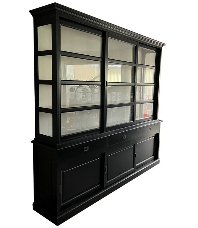 Buffetkast zwart Beverwijk 260 x 240cm