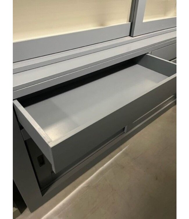 Buffetkast babyblauw Enschede 200cm